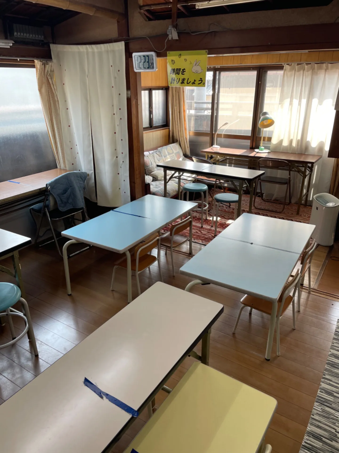 子ども達はのびのび学習しています。